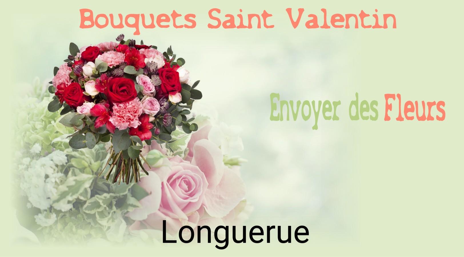 Roses de Saint-Valentin livrées à Longuerue